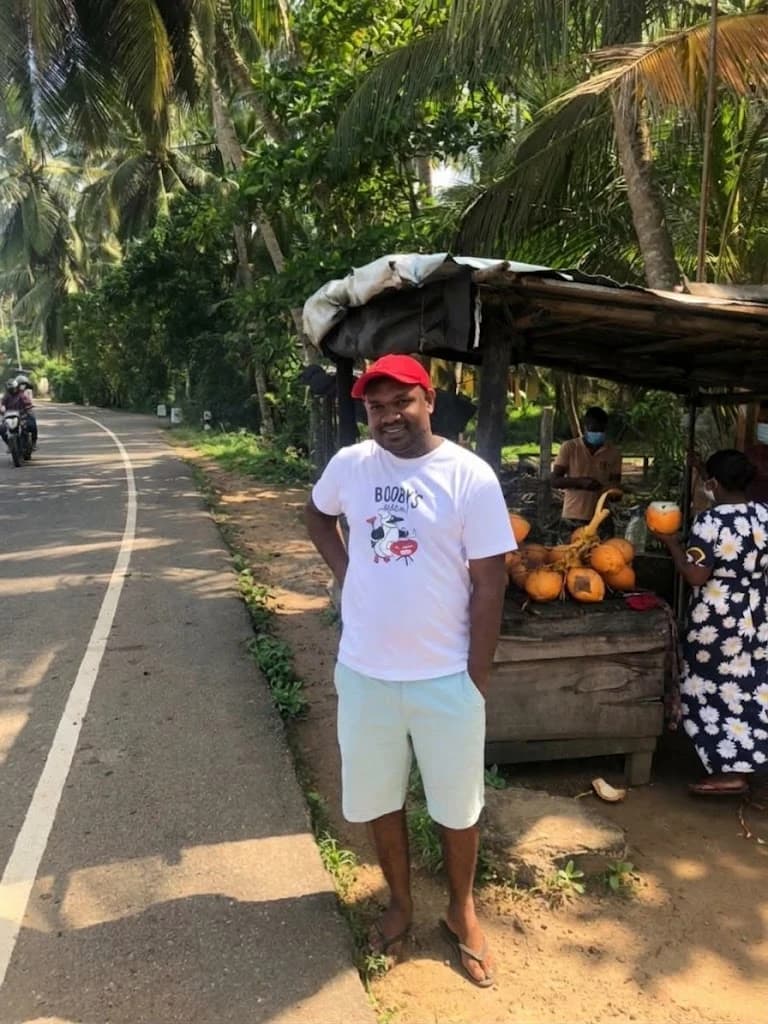Krishan, founder and licensed private driver-guide at Krishan Tours Sri Lanka